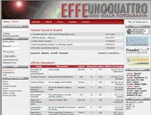 Tablet Screenshot of effeunoequattro.net